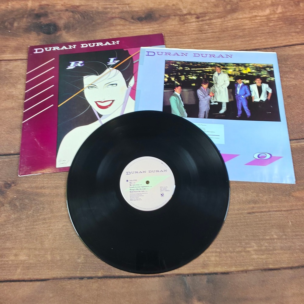 Duran Duran Rio Vinyl Record LP 12" Black Good 1982 Capitol ST-12211 Nagel Cover